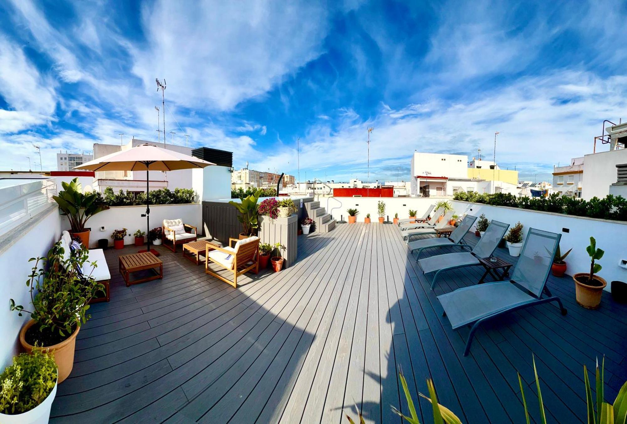 Aparthotel Luz De Gades - Suites Spa Gym - Adults Only كاديز المظهر الخارجي الصورة
